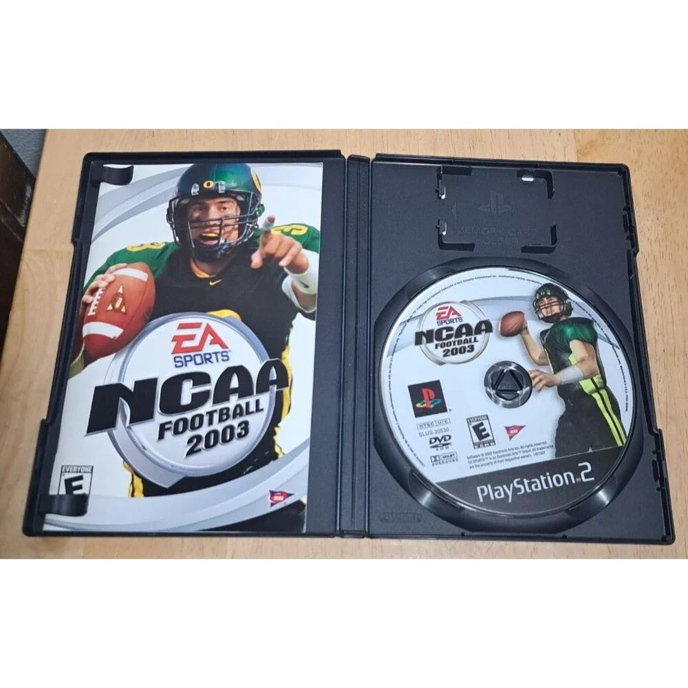 PS2 Lot of 3 Shaun Palmer's Pro Snowboard & NCAA Football 03 & NHL Face Off 01